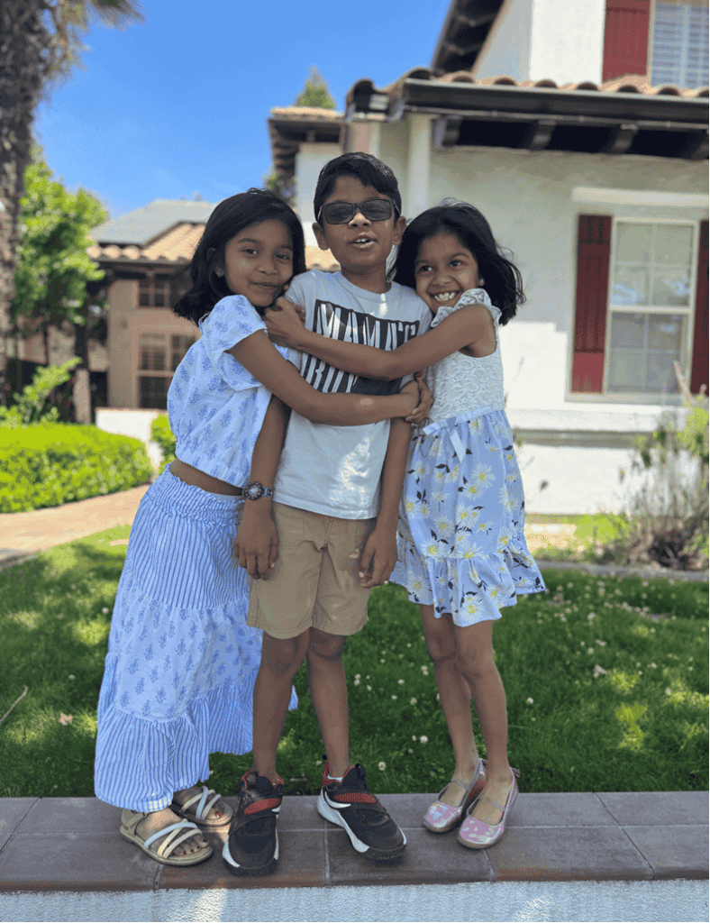 Aarav and his sisters compressed